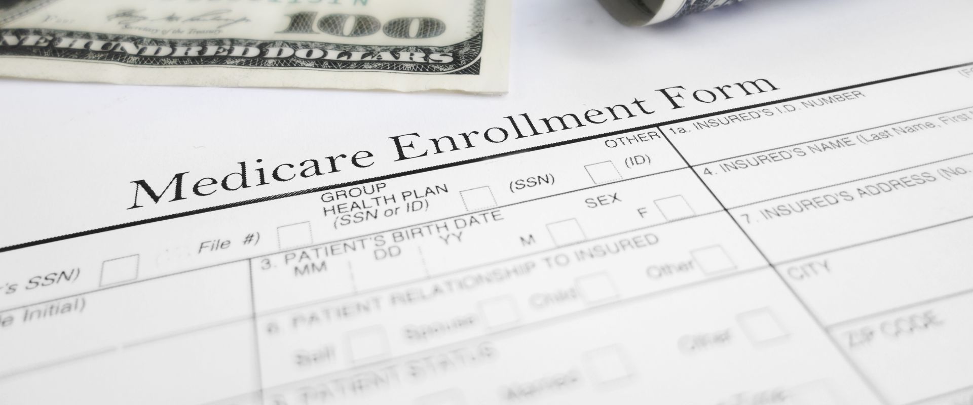 Medicare Part B enrollment form in New Jersey