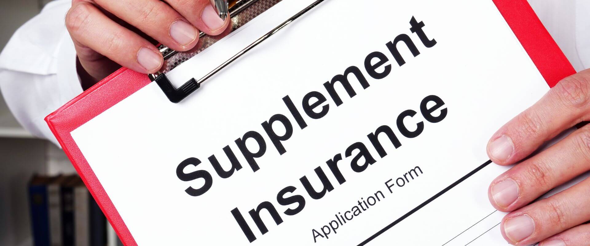 Application form for supplemental insurance